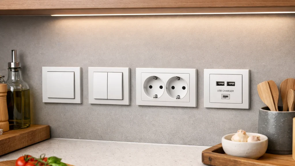 Kapcsolók és konnektorok elhelyezése – az apró részletek, amelyek évekre meghatározzák a komfortot