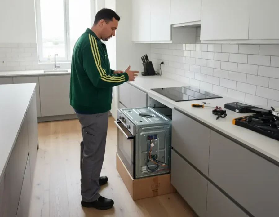 Villanytűzhely, sütő és főzőlap bekötése