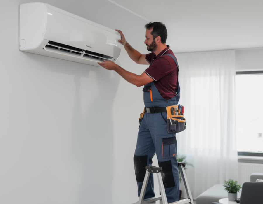 Ponicsán Kristóf klímaszerelő, villanyszerelő és villamos biztonsági felülvizsgáló