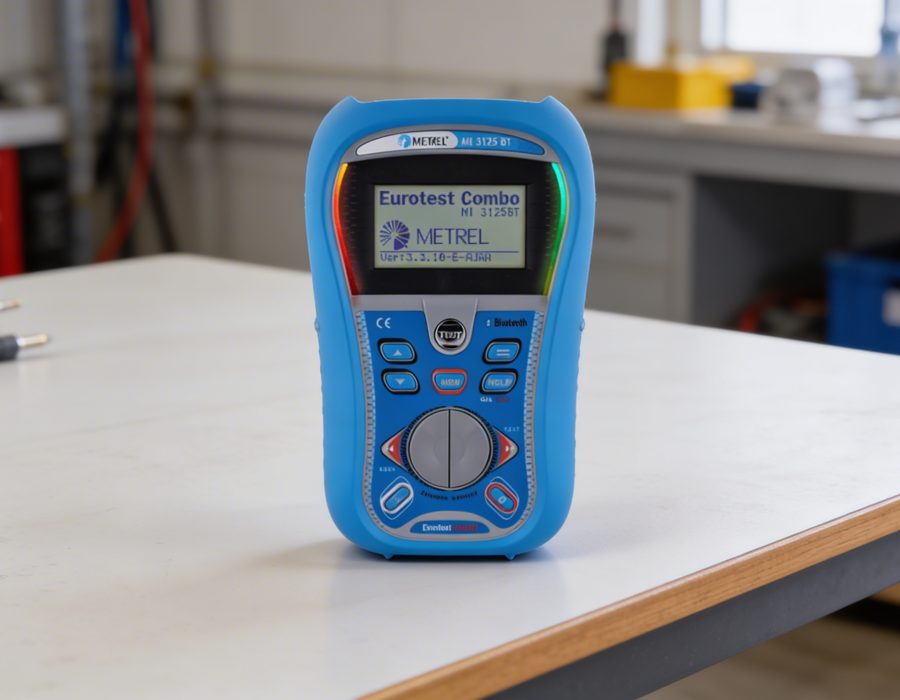 (Metrel MI 3125 BT teszter)