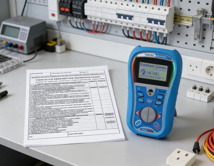 villamos biztonsági jegyzőkönyv
